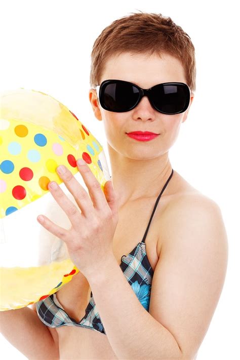 Ball Beach Bikini Free Photo On Pixabay