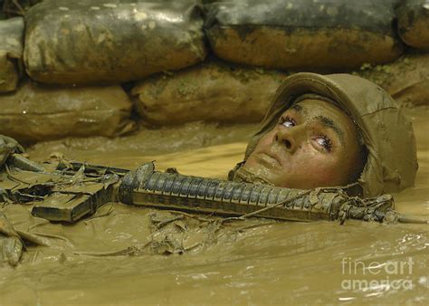 Us Navy Soldier Crawls Photograph By Stocktrek Images