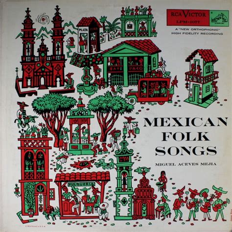 Mexican Folk Songs by Miguel Aceves Mejía Album Mariachi Reviews