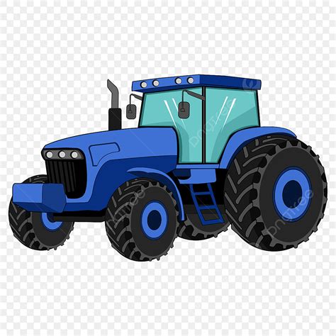 Belo Clipart De Trator Azul PNG Trator Clipart Tractor Clipart PNG