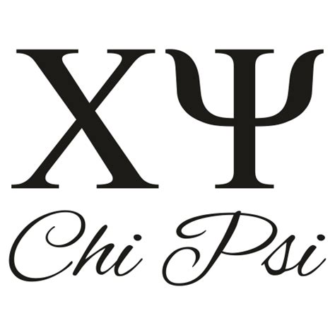 Chi Psi Svg Chi Psi Letter Vector File Chi Psi Fraternity Svg Cut