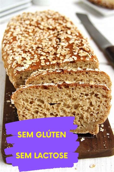 Pão de Aveia Fit Gluten free recipes Gluten free bread Gluten free