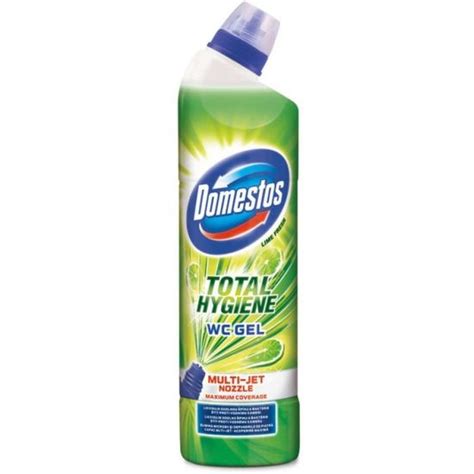 Чистящее средство для WC DOMESTOS Total Hygiene Lime гель 700 мл купить