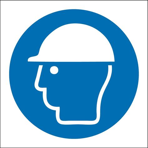 Wear Safety Helmet Sign