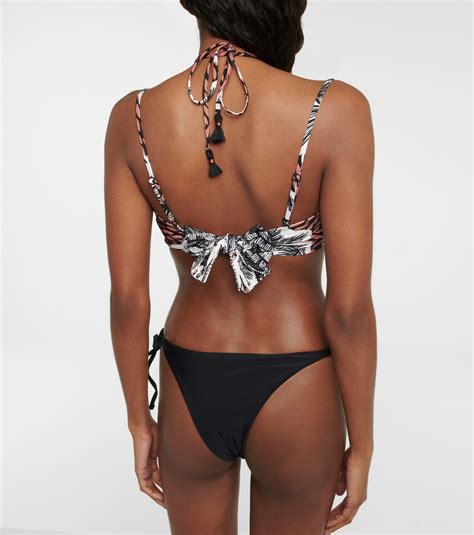 Johanna Ortiz Printed Bikini Top Johanna Ortiz