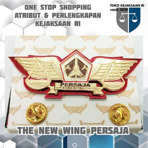 Jual PERSAJA PIN WING LENCANA KEJAKSAAN RI Shopee Indonesia