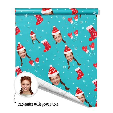 Create Your Own Christmas Wrap Paper With Your Photo