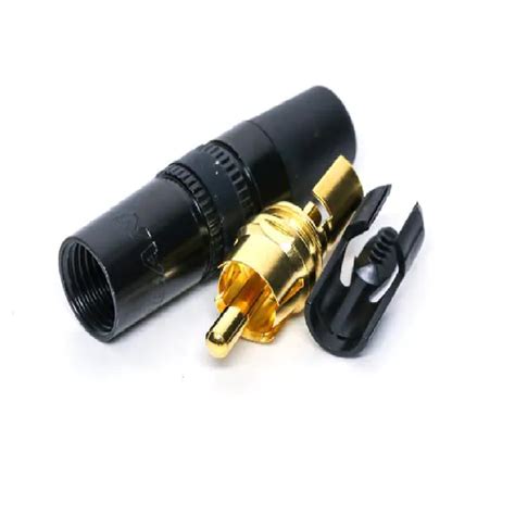 Neutrik NYS373 0 RCA Connector Male Gold Plating Price From Rs 219