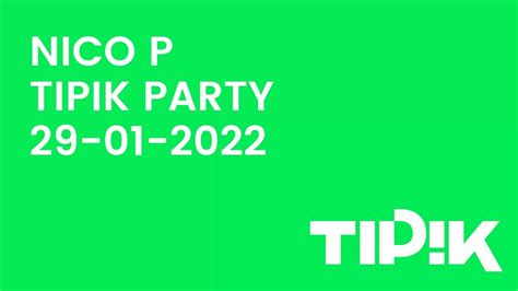 Nico P Tipik Party Progressive House Melodic House