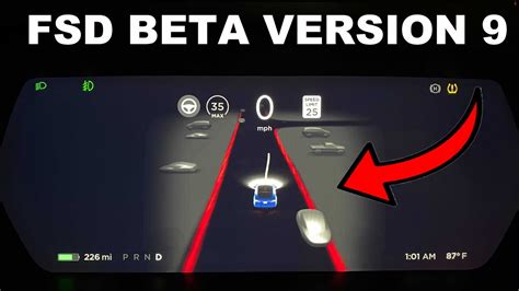 Tesla Fsd Beta Version 9 First Drive Youtube