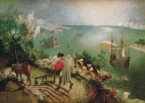 Pieter Bruegel The Elder Landscape With The Fall Of Icarus