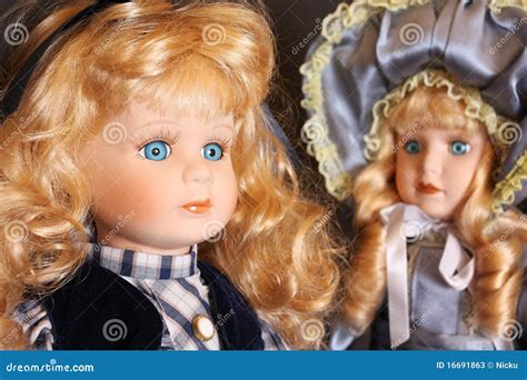 Porcelain dolls stock image. Image of porcelain, beautiful - 16691863