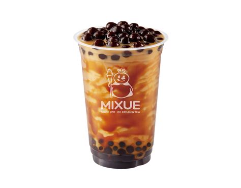 Mixue Brown Sugar Pearl Milk Tea Medium Myaeon2go