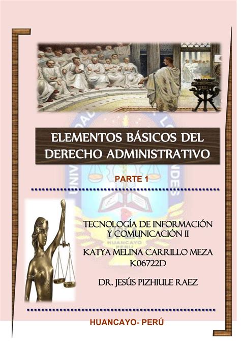 Elementos Basicos Del Derecho Administrativo Parte By Melinacm Issuu