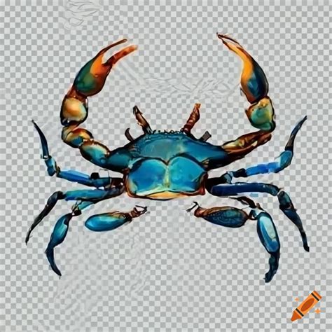 Blue Crab Sketch