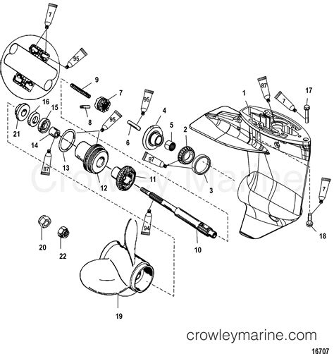 Gear Housing Propeller Shaft Gear Ratio Non Bigfoot