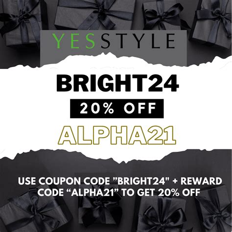 Yesstyle Coupons Reddit 🛍️ Use Codes Bright24 Alpha21 And Snag 20