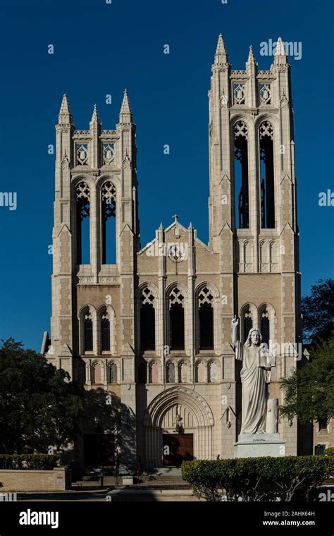 Ft Worth First United Methodist Church Stock Photo Alamy