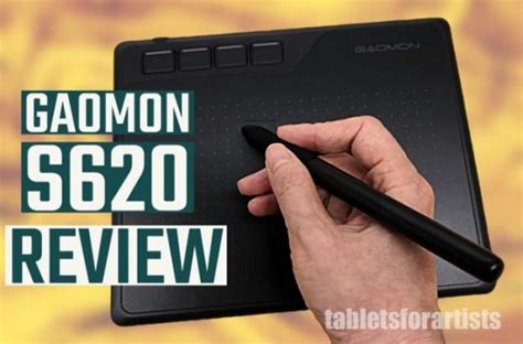 Gaomon S620 affordable graphics tablet review | TABLETS FOR ARTISTS