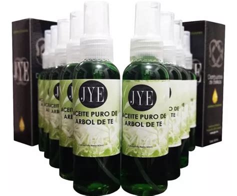 10 Botellas De Aceite Jye Puro Árbol De Té 600 Ml Envío gratis