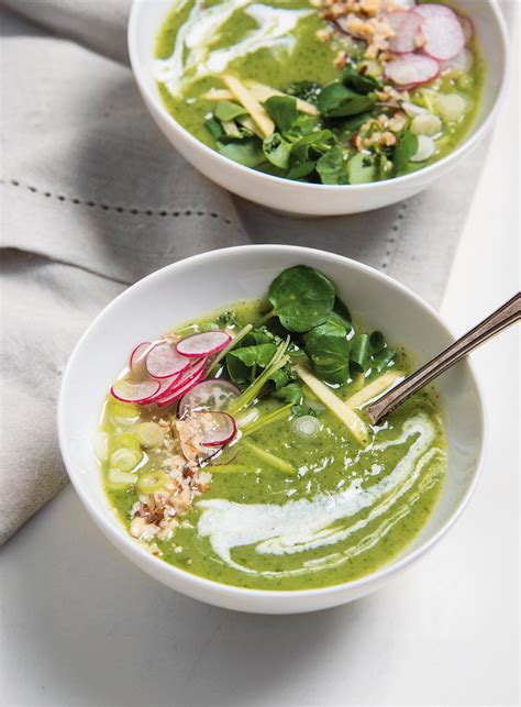 Vegan Watercress Soup Vegan Food Living