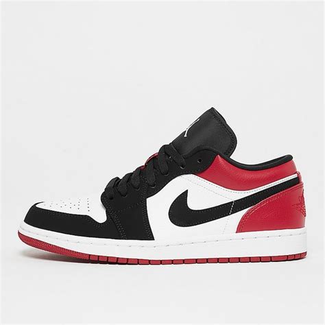 Compra JORDAN Air Jordan 1 Low White Black Gym Red Baloncesto En SNIPES