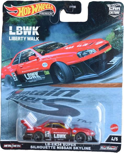 Hot Wheels Lb Er Super Silueta Nissan Skyline Mountain Drifters