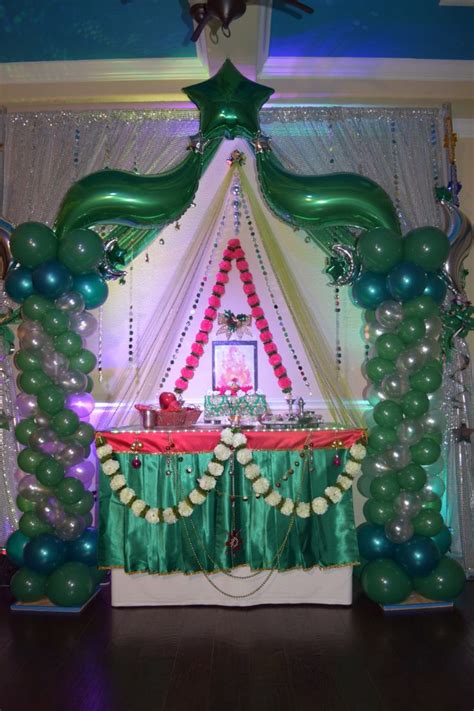 Balloon Decoration Ganesh Balloon Decorations Ganesha Pictures Ganesh Pooja