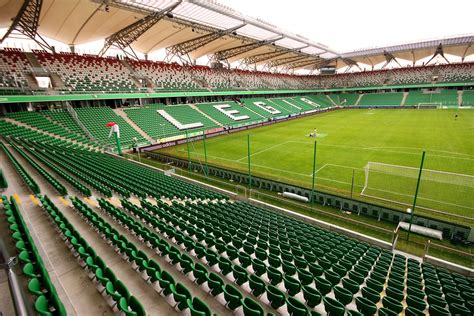 Estadio de Legia Varsovia Łazienkowska Warszawa Poland Progress