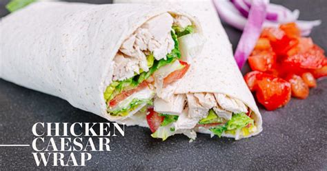 Chicken Caesar Wrap Perfect Fit Nutrition