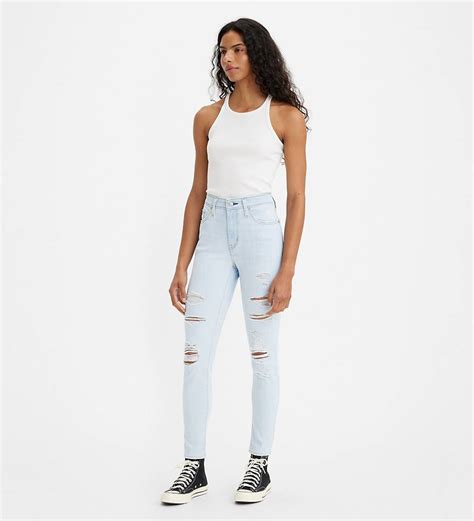 721 Jean Filiforme Taille Haute Pour Femme Lavé Moyen Levis® Ca