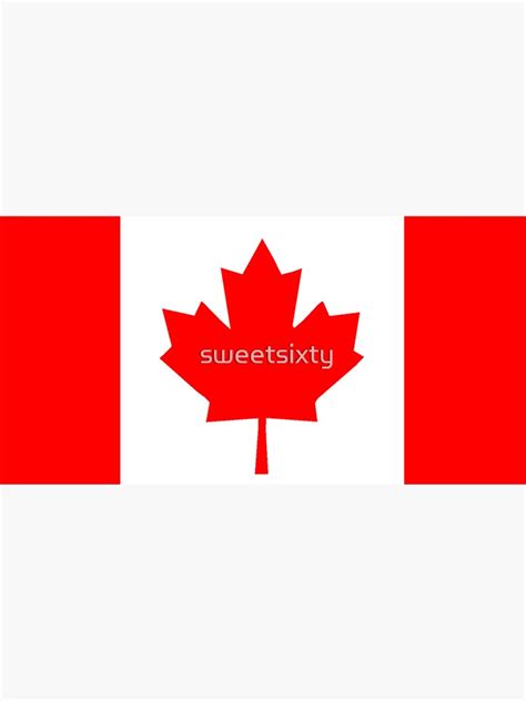 Flag Of Canada Sticker For Sale By Sweetsixty Redbubble