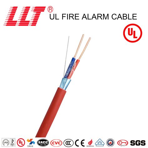 Llt 2 Core 14AWG Fplr Shielded Fire Alarm Cable Fire Alarm Cable And