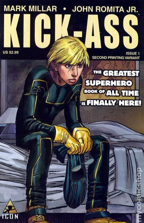 Kick Ass 2008 Marvel Icon Comic Books