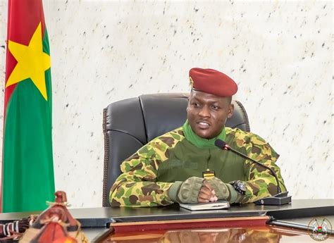 Burkina Le Capitaine Ibrahim Traor Annonce Une Modification