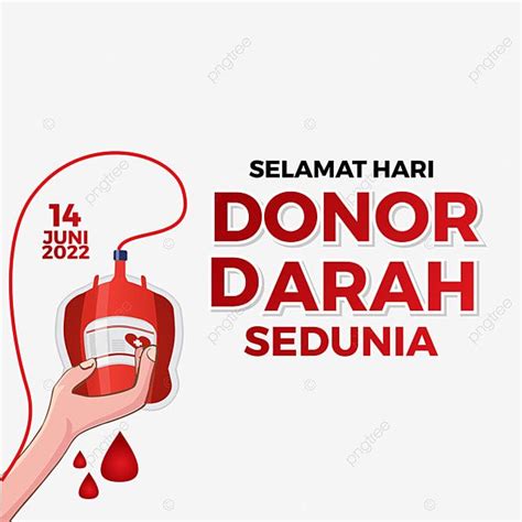 Donor Vector Hd Png Images Hari Donor Darah Sedunia Hari Donor