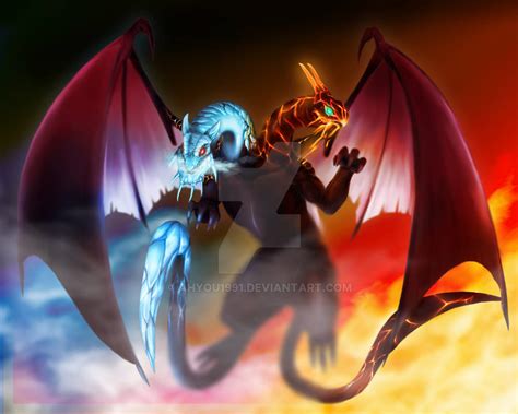 Dota 2 Jakiro Twin Head Dragon By Ahyou1991 On Deviantart