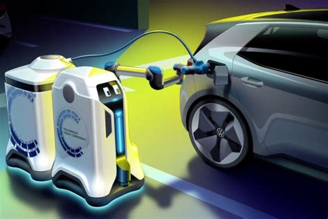 Volkswagen Reveals Plans For Mobile Electric Car Charging Station