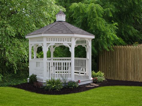 White Outdoor Gazebo - Councilnet