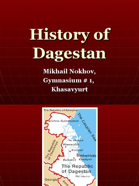 History of Dagestan 1229867585730889 1 | PDF