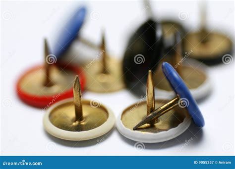 Drawing Pins Stock Image Image Of Fasten Thumb Home 9055257