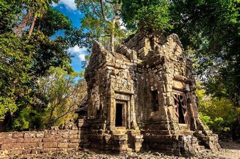 Angkor Wat Temple Cambodia Ancient Architecture Featuring Architecture