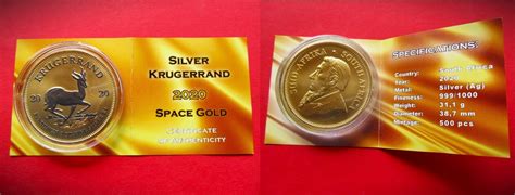 Südafrika Krugerrand Krügerrand 1 Rand 2020 Silver 1 oz