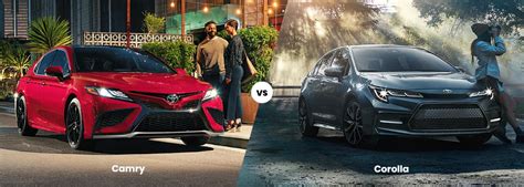 Toyota Camry Vs Corolla Compare Toyota Cars Latest Toyota News