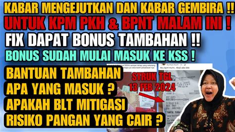 Cek Sekarang Kpm Bpnt Pkh Dapat Bonus Tambahan Di Kks Nya Hari Ini