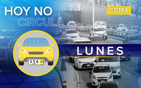 Hoy No Circula CdMx Y Edomex Lunes 17 De Octubre Engomado Amarillo