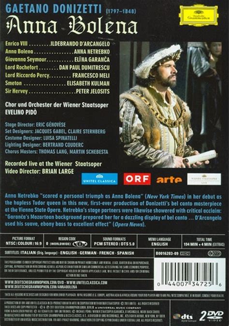 Donizetti Anna Bolena DVD 2011 DVD Empire