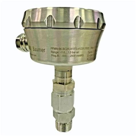 Baumer Pfmn Combipress Stainless Steel Pressure Transmitters At