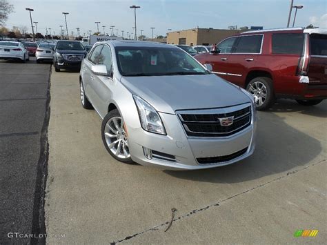 2017 Radiant Silver Metallic Cadillac Xts Luxury Awd 116734667 Car Color Galleries