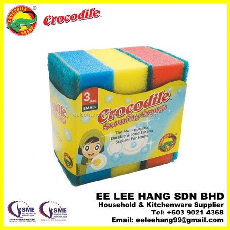 Malaysia Crocodile Brand 366 Scouring Cleaning Sponge Buy Kitchen